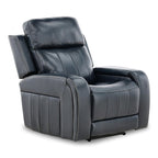 Hampton Leather Power Recliner - Reclining
