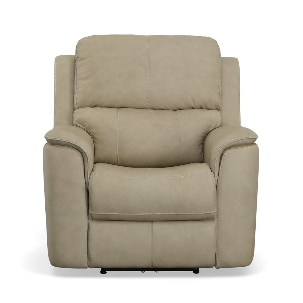 Carmen Leather Power Recliner - Reclining