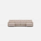 Modular One 4-Piece Sectional with Dual Chaise