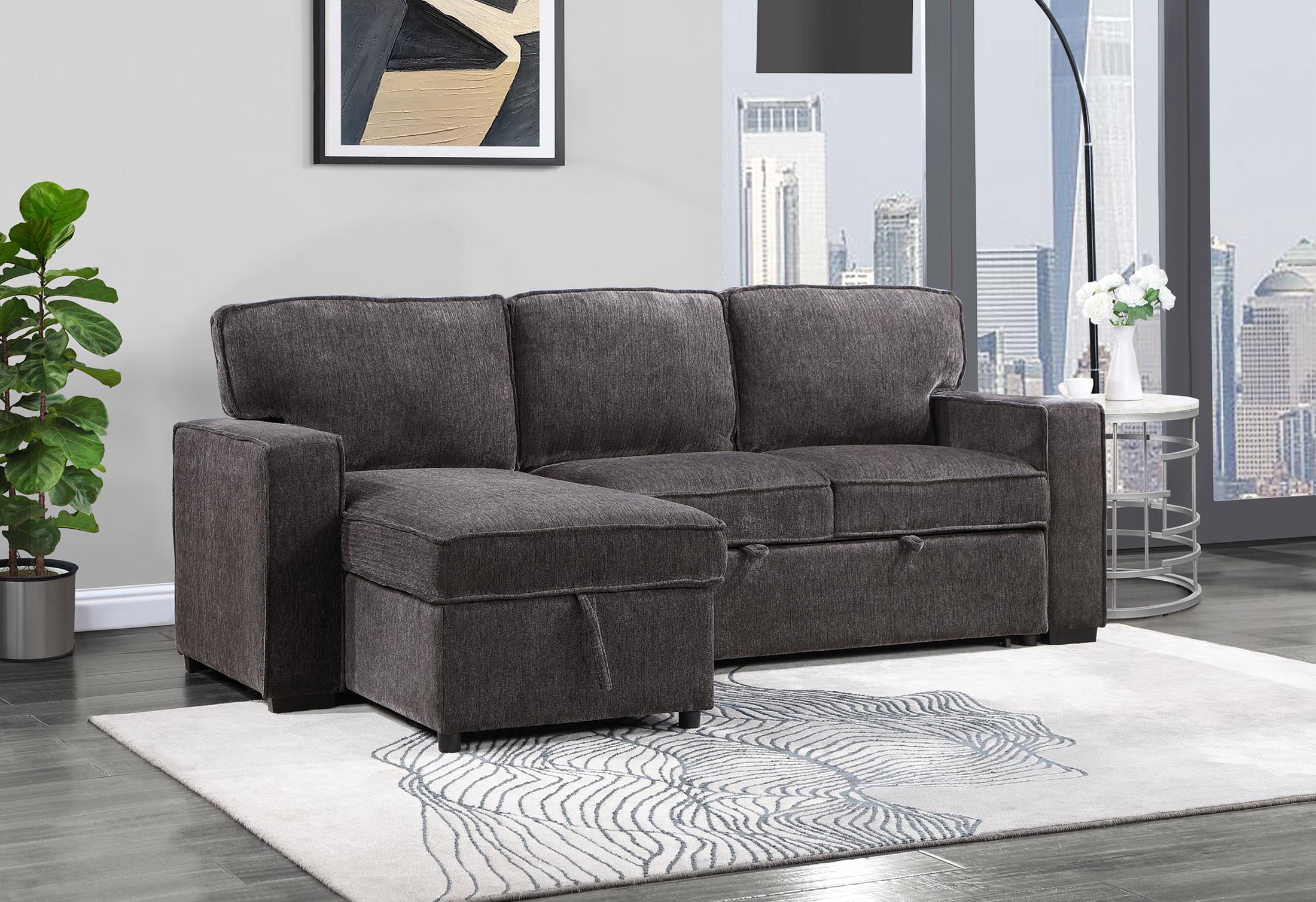 Amir 2-Piece Sectional with Sofa Bed - Set