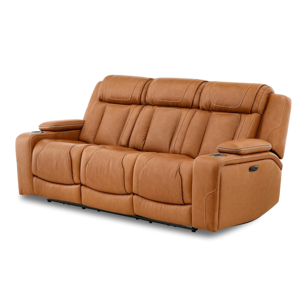Denver Power Reclining Sofa - Leather