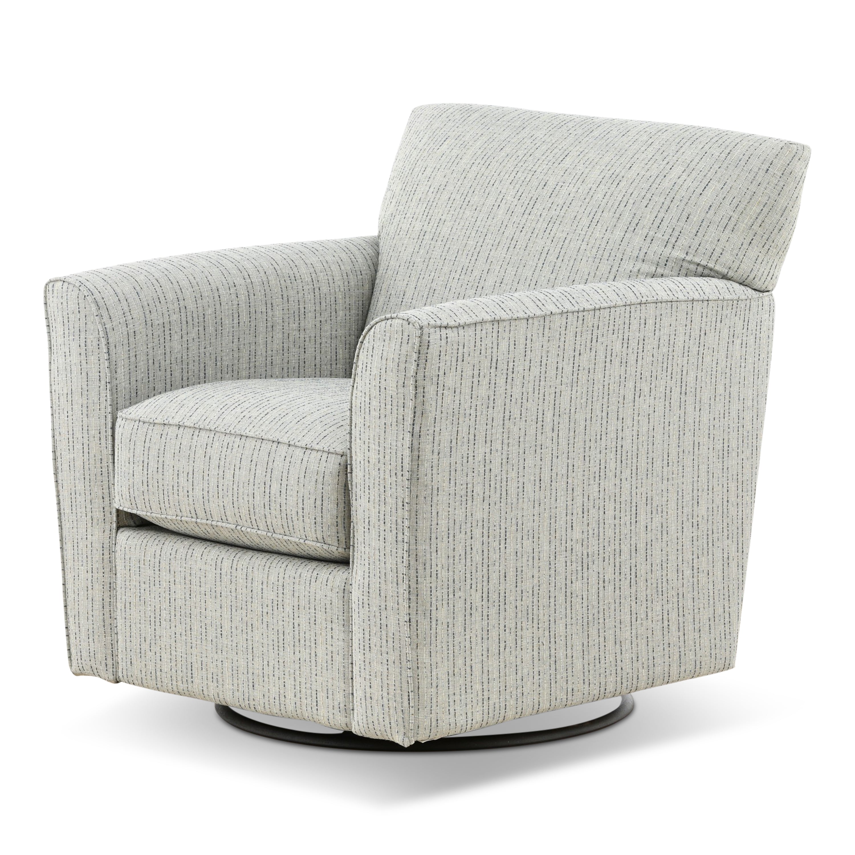 Allegra Swivel Gliding Chair - Fabric