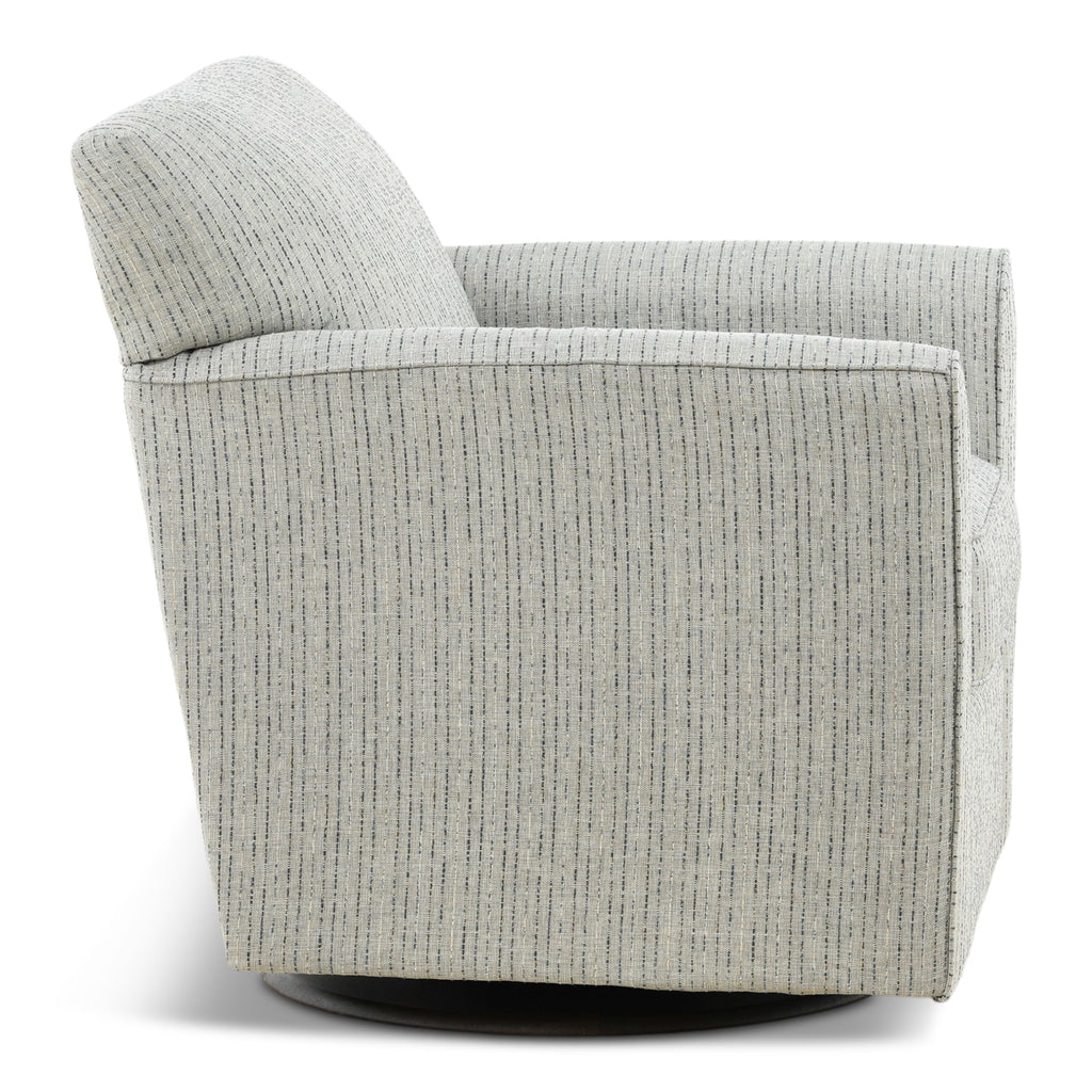 Allegra Swivel Gliding Chair - Fabric