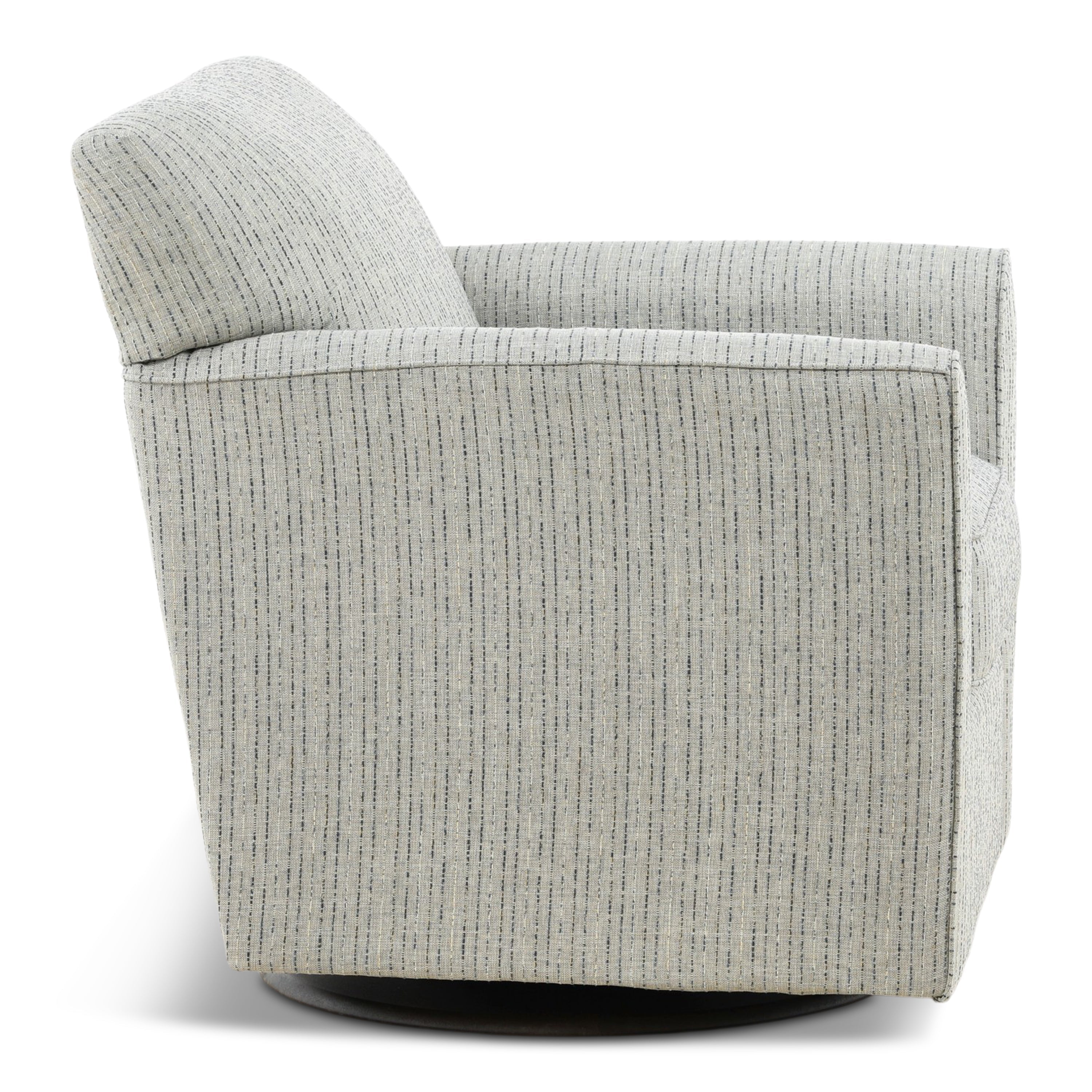 Allegra Swivel Gliding Chair - Fabric