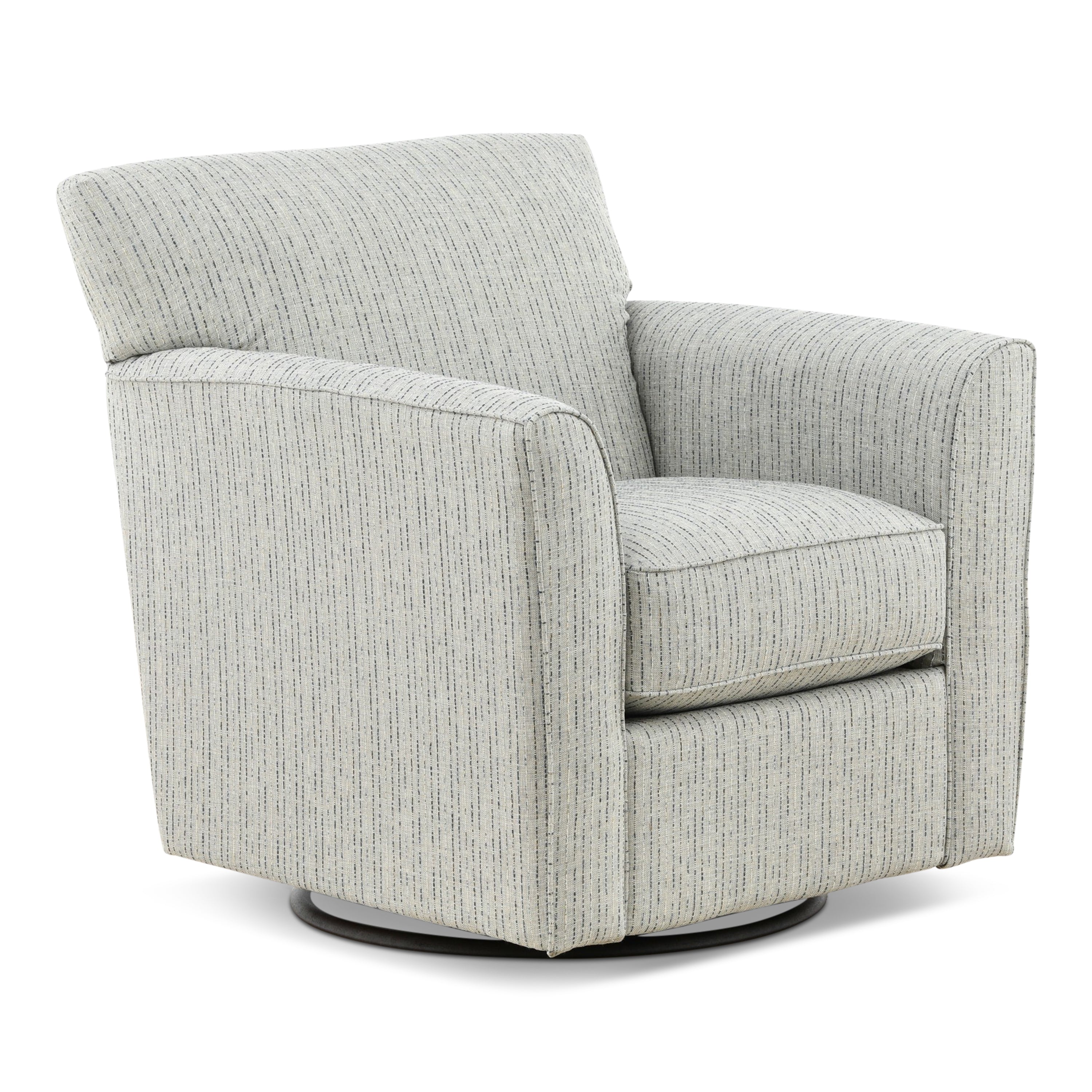 Allegra Swivel Gliding Chair - Fabric
