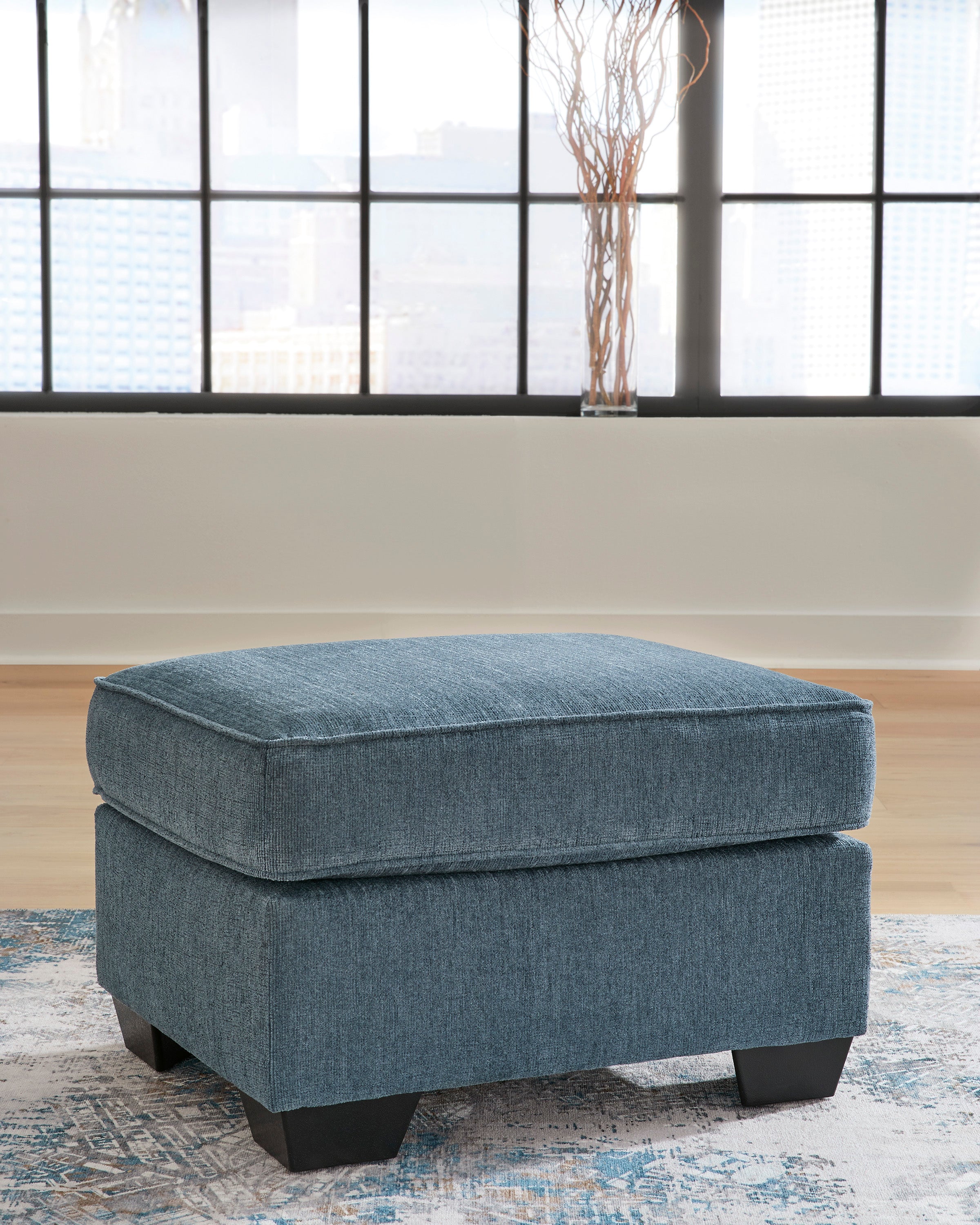 Cashton Ottoman - Indoor