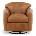 Bodhi Leather Swivel Glider - Decor