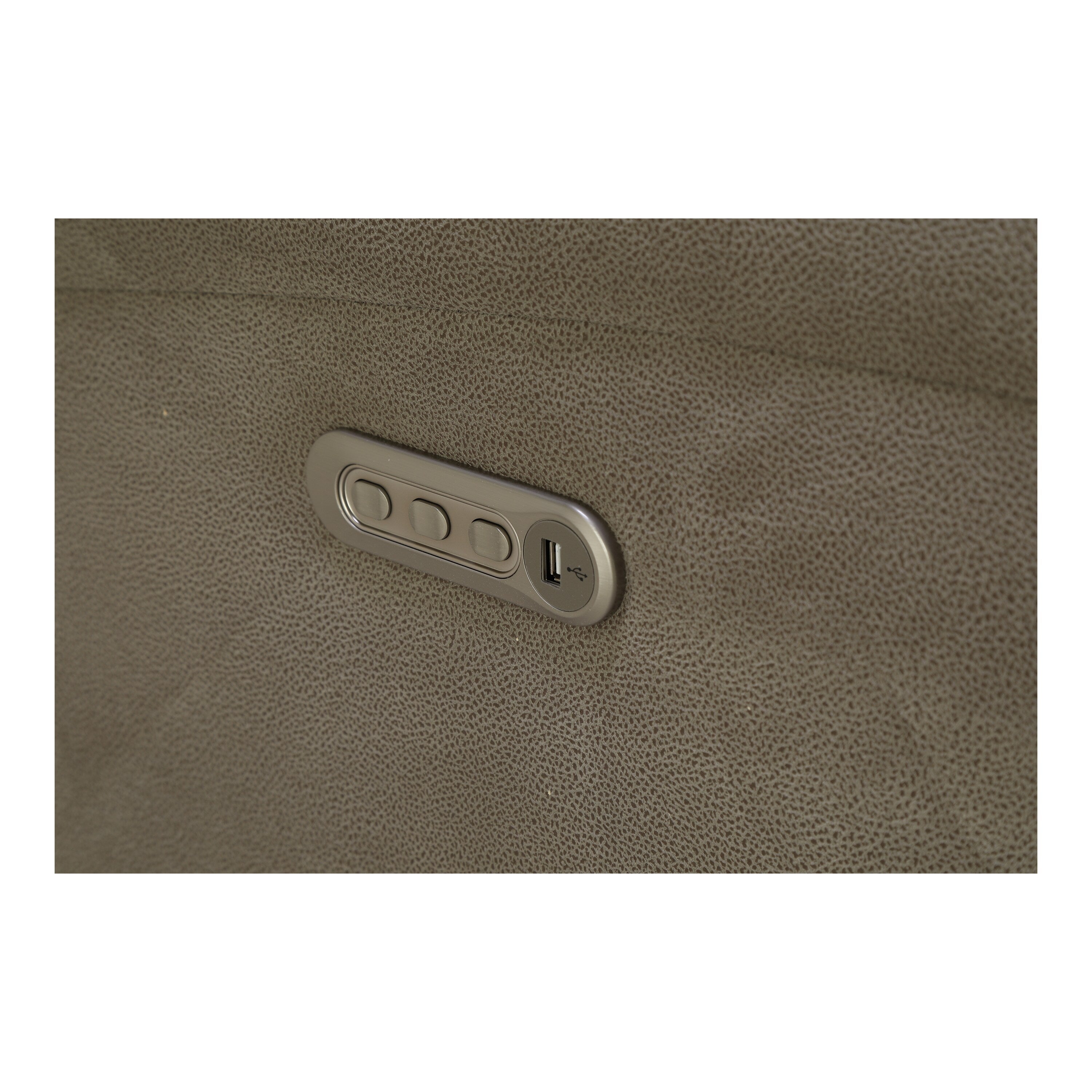 Darby Power Reclining Loveseat with Console - Fabric