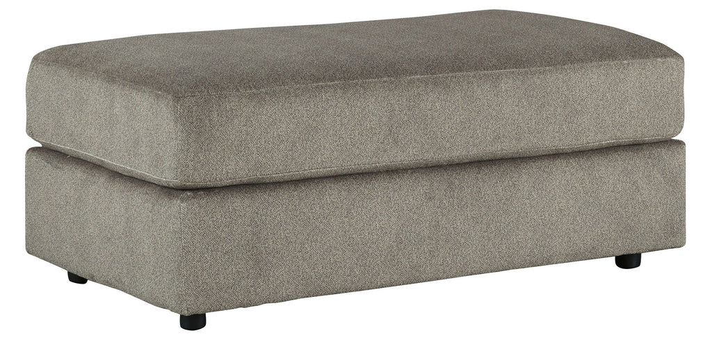 Soletren Oversized Accent Ottoman - Stone