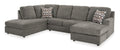 O'Phannon 2-Piece Left-Facing Sectional with Chaise - Putty
