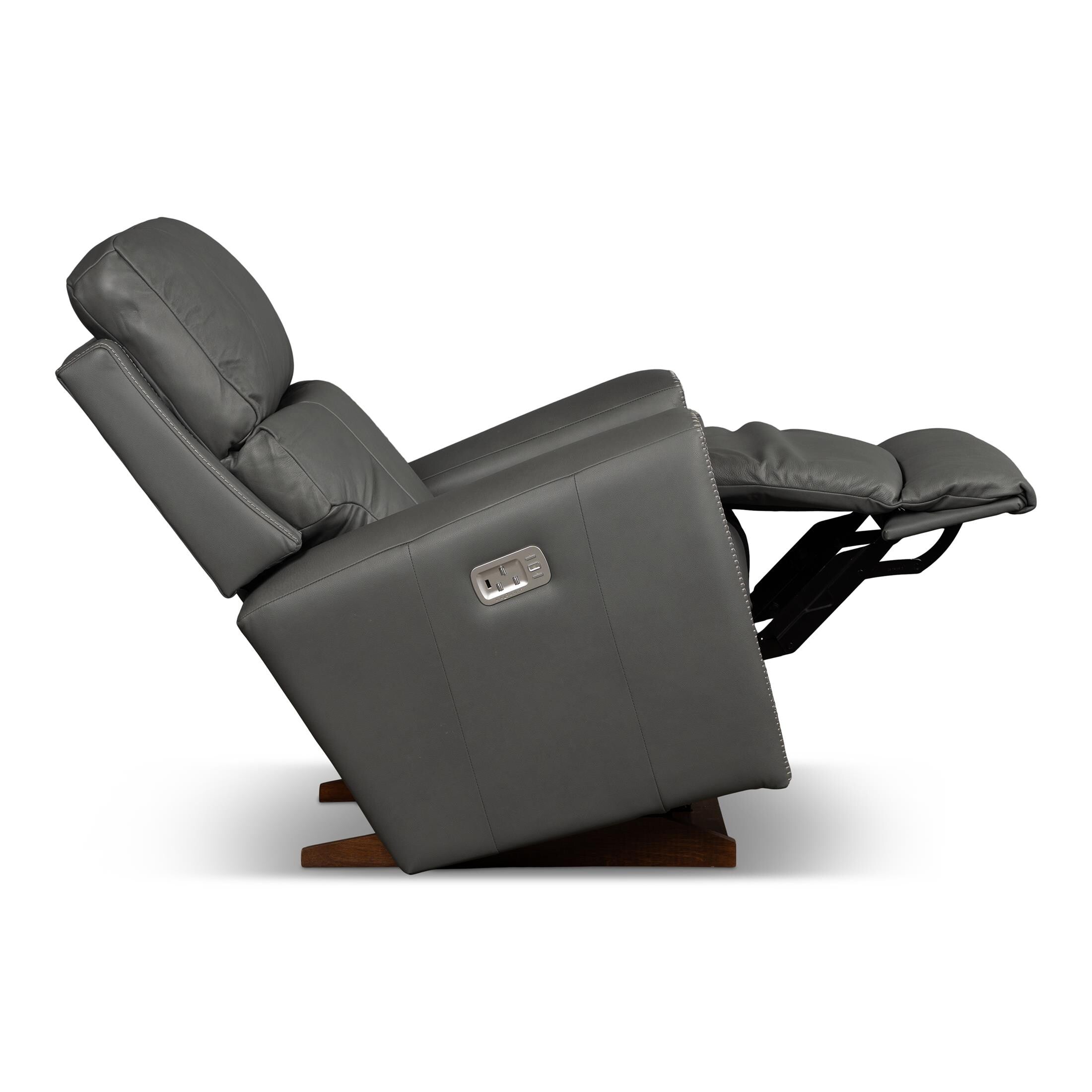 Apollo Leather Rocker Recliner - Power