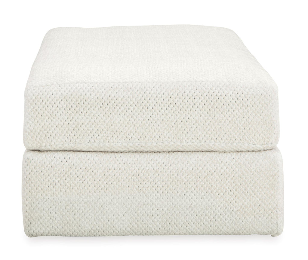 Karinne Oversized Accent Ottoman - Fabric