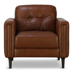 Alaric Leather Chair - Indoor