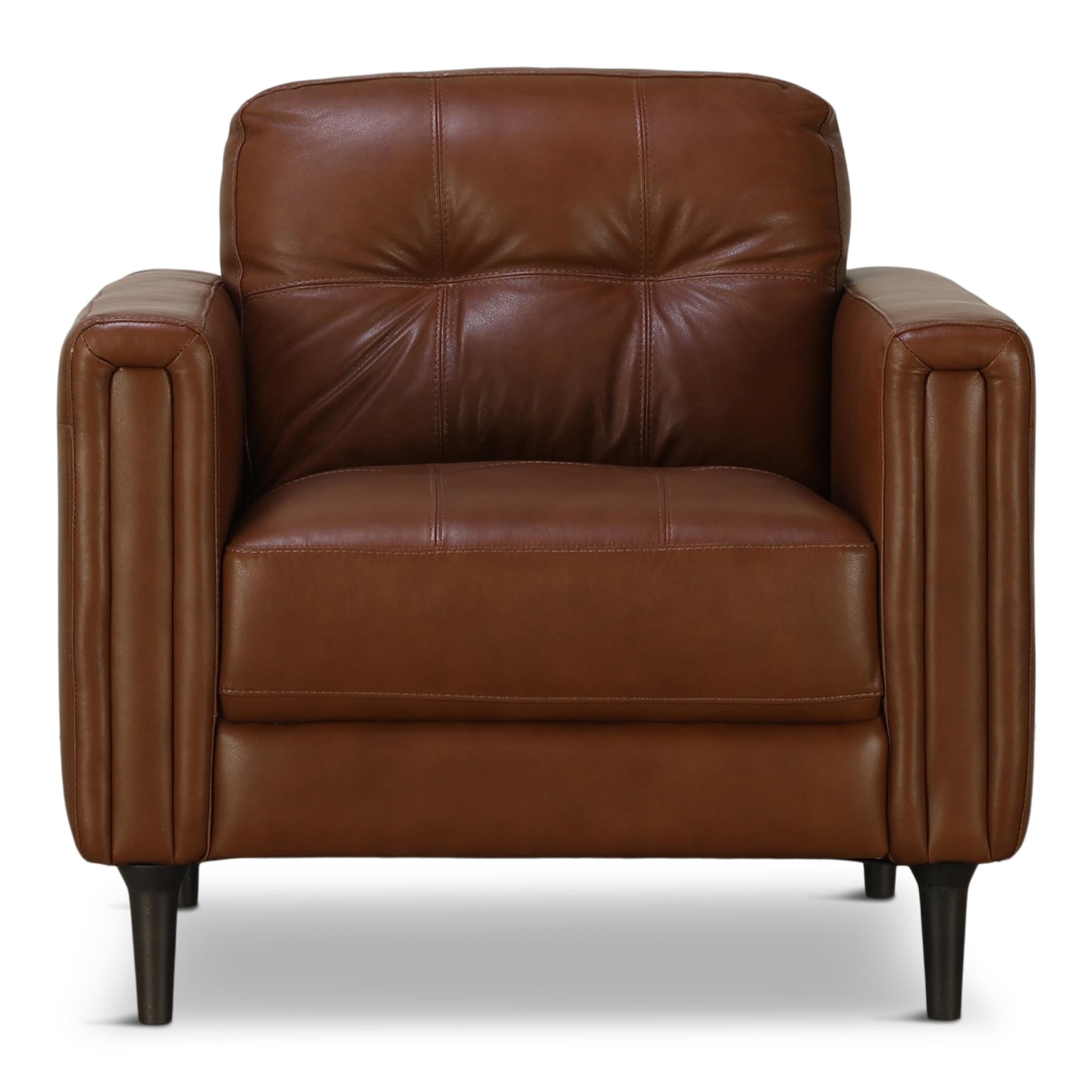 Alaric Leather Chair - Indoor