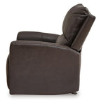 Boxmere Leather Power Rocker Recliner - Fabric