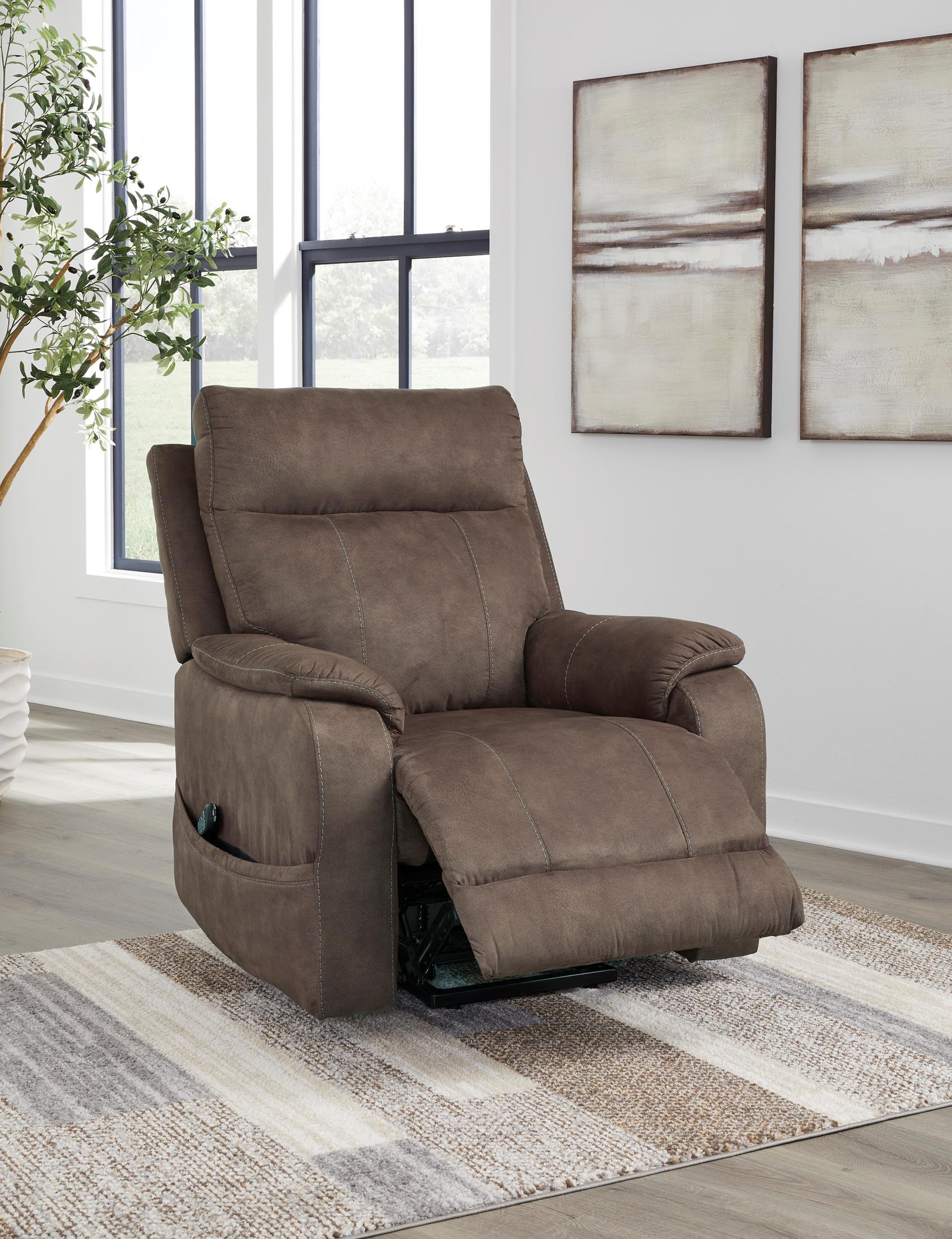 Crestmeade Power Lift Recliner - Reclining