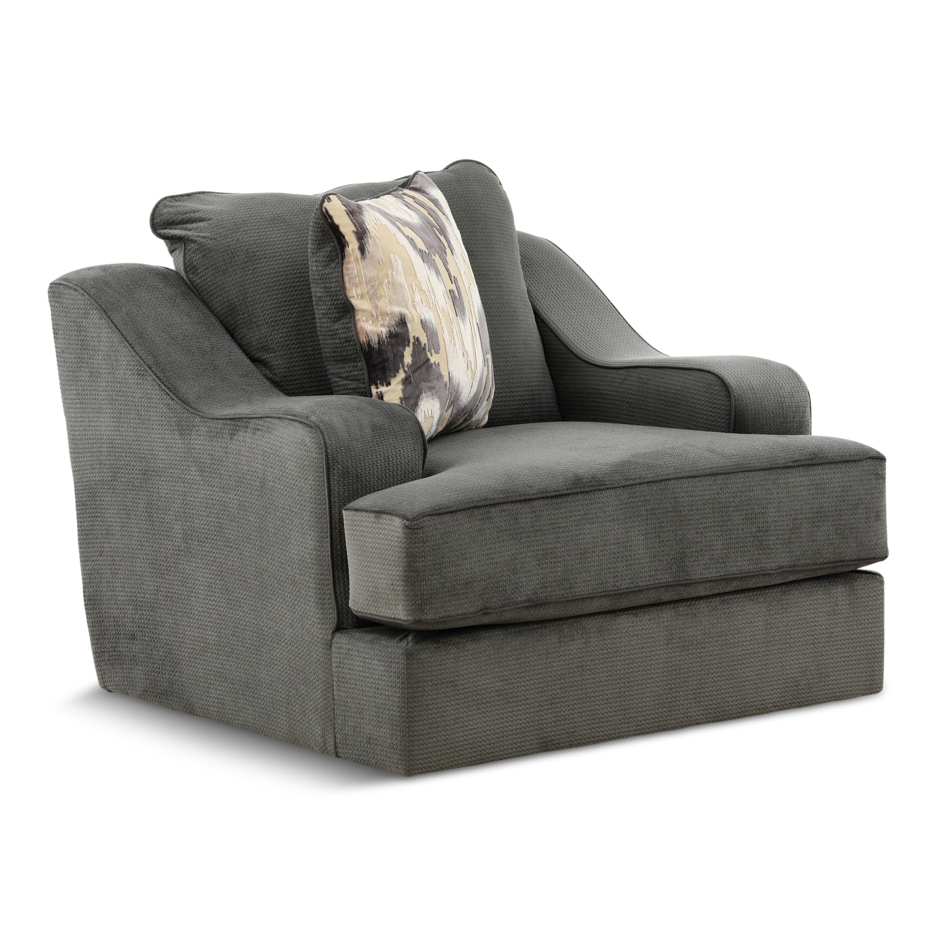 Spartan Swivel Chair - Fabric
