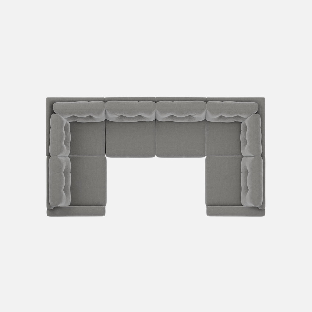 Modular One 6-Piece Sectional - Granite