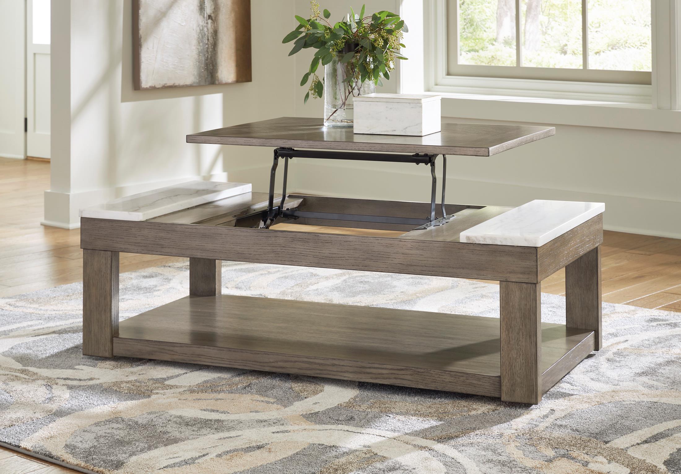 Loyaska Lift-Top Coffee Table - Indoor