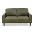 Gianna Leather Loveseat - Indoor