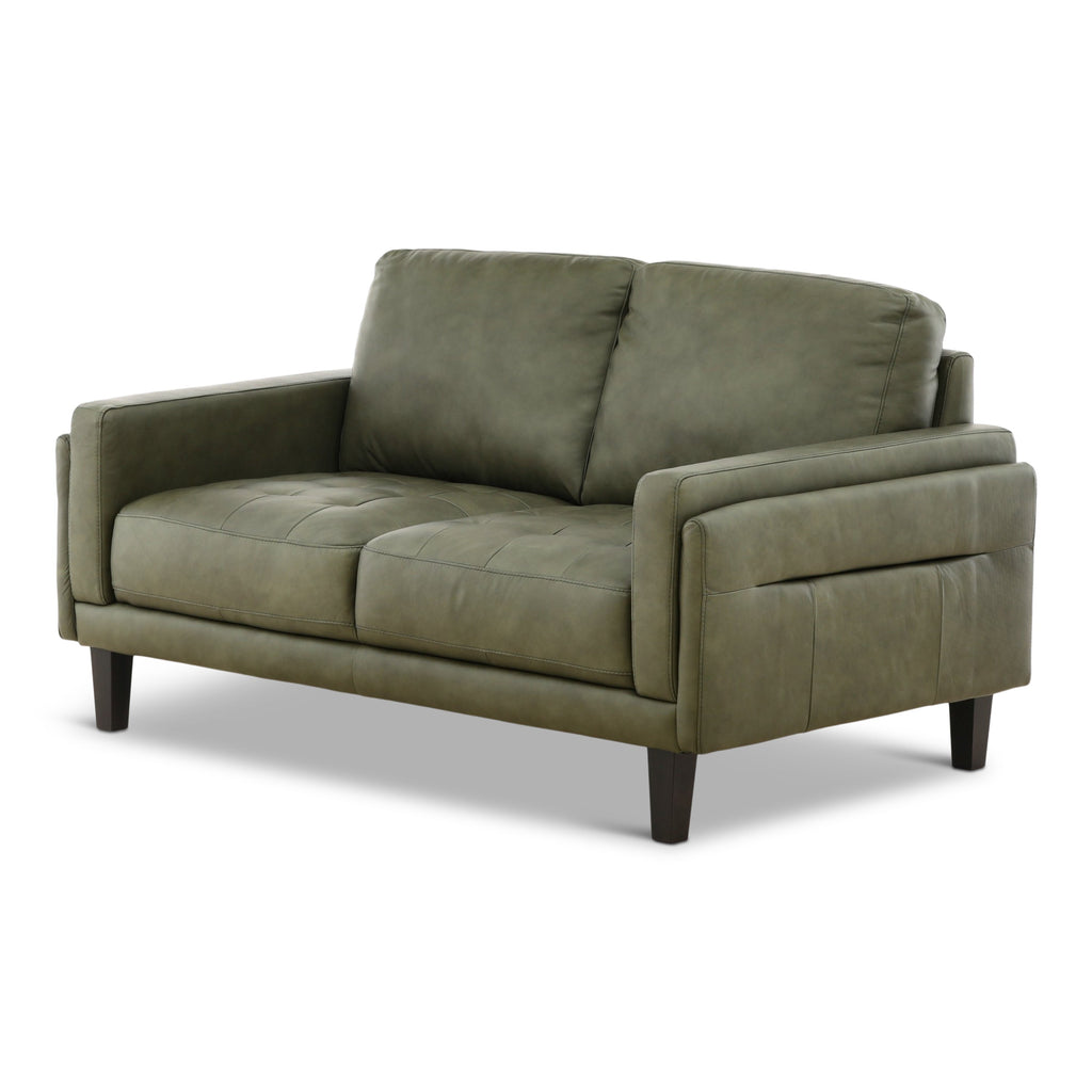 Gianna Leather Loveseat - Indoor