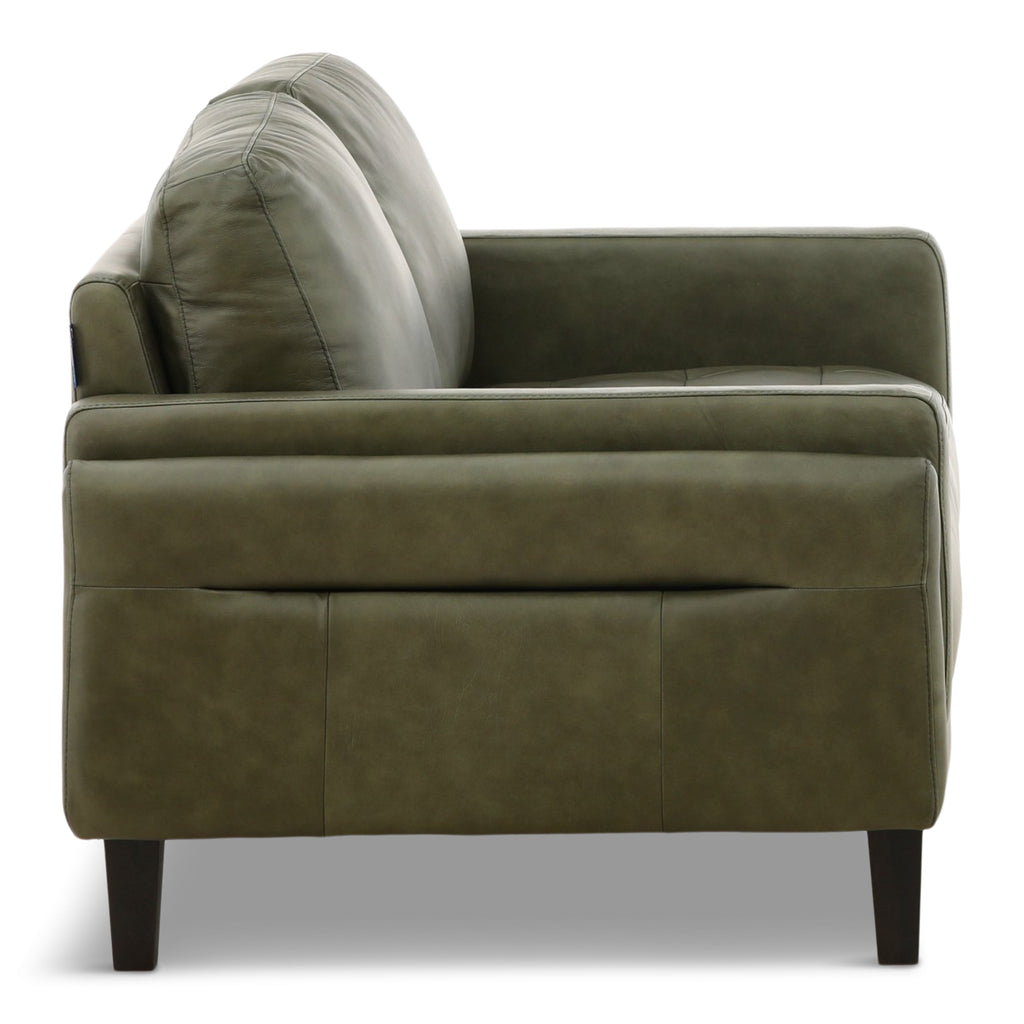 Gianna Leather Loveseat - Indoor