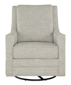 Kambria Swivel Glider Accent Chair - Fabric
