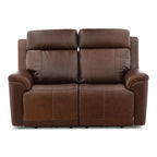 Adrian Leather Power Reclining Loveseat - Indoor