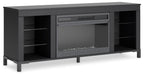 Cayberry 60 TV Stand with Electric Fireplace - Indoor