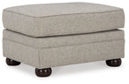 Gaelon Ottoman - Fabric