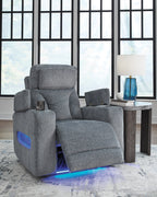 Forest Lake Power Recliner - Fabric