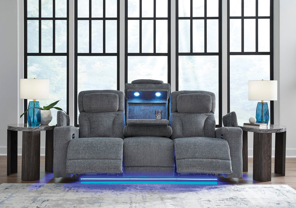 Forest Lake Power Reclining Sofa - Fabric