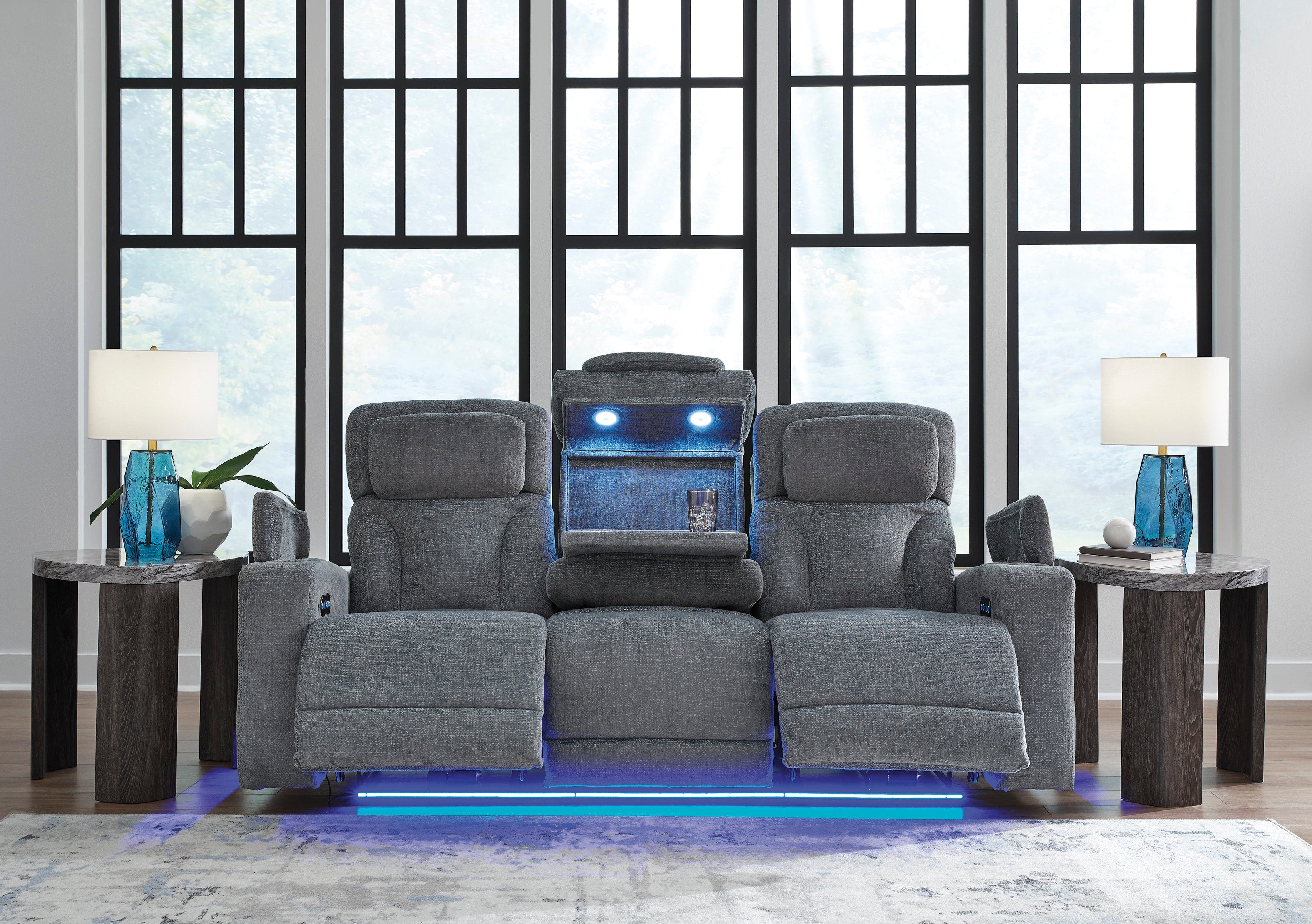Forest Lake Power Reclining Sofa - Fabric