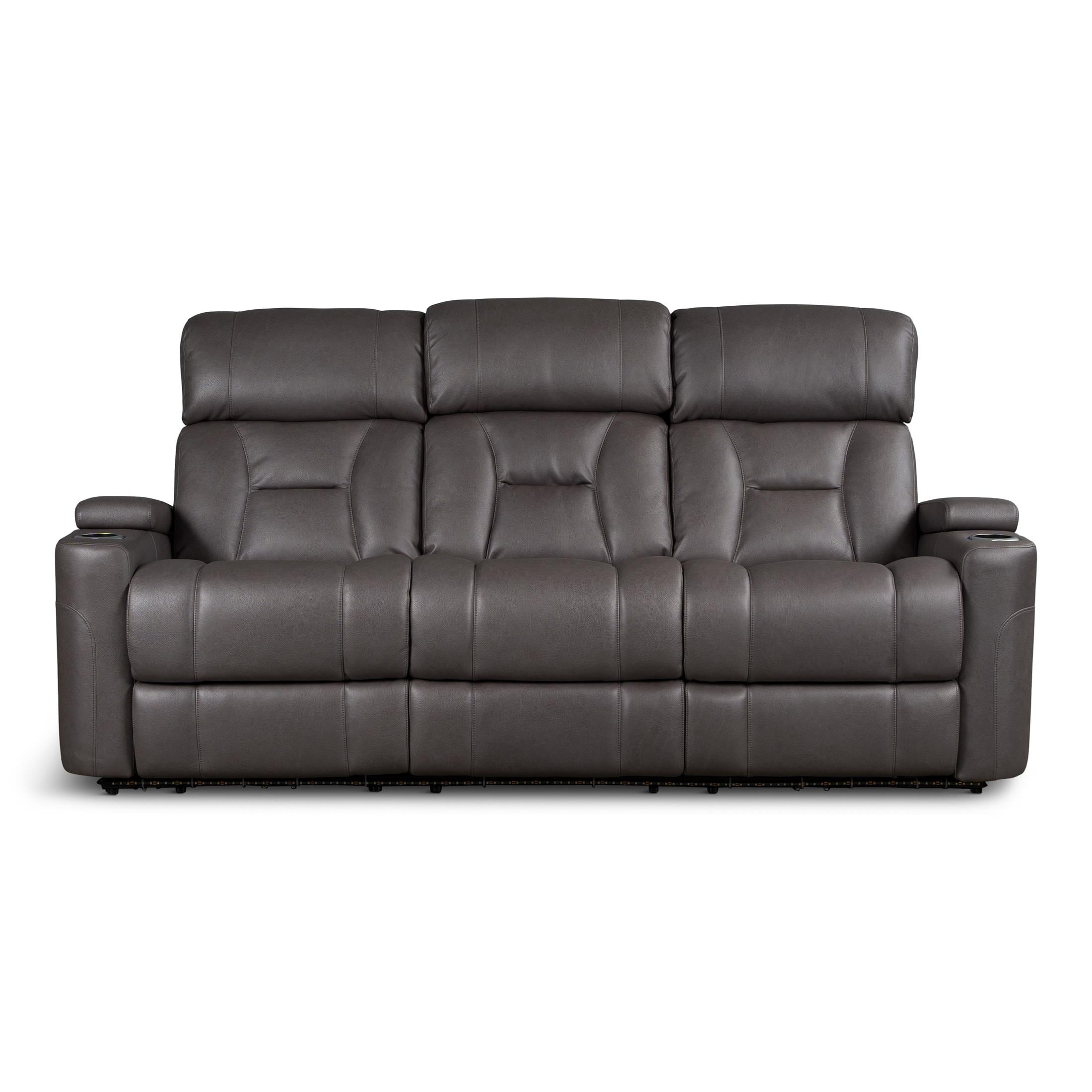 Fowler Power Sofa with Drop Down Table - Fabric