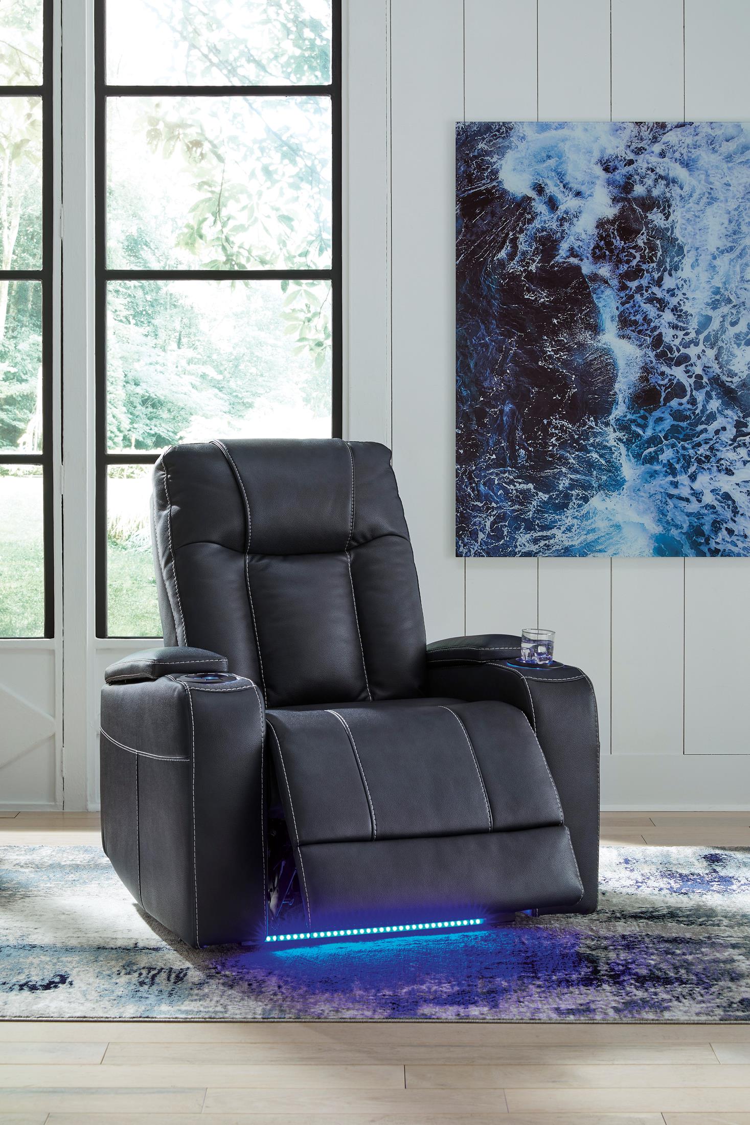 Feazada Power Rocker Recliner - Fabric