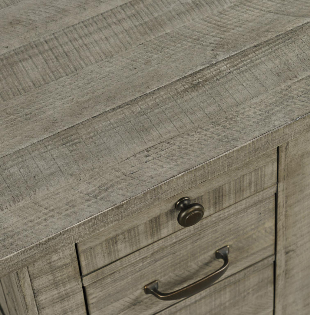 Driftwood Power Chairside End Table - Indoor