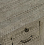 Driftwood Power Chairside End Table - Indoor