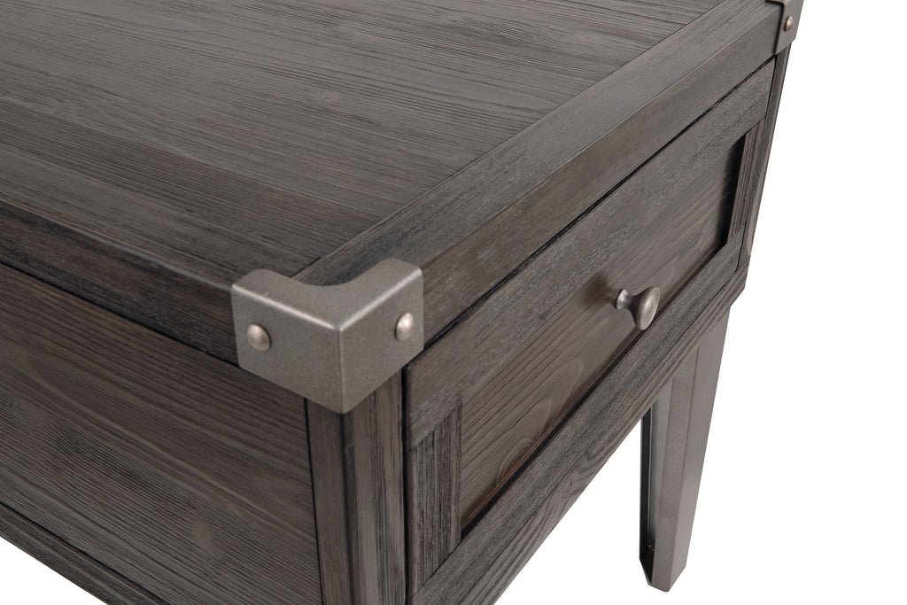 Todoe End Table with USB Ports & Outlets - Indoor