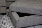 Creswell Ottoman With Storage - Fabric