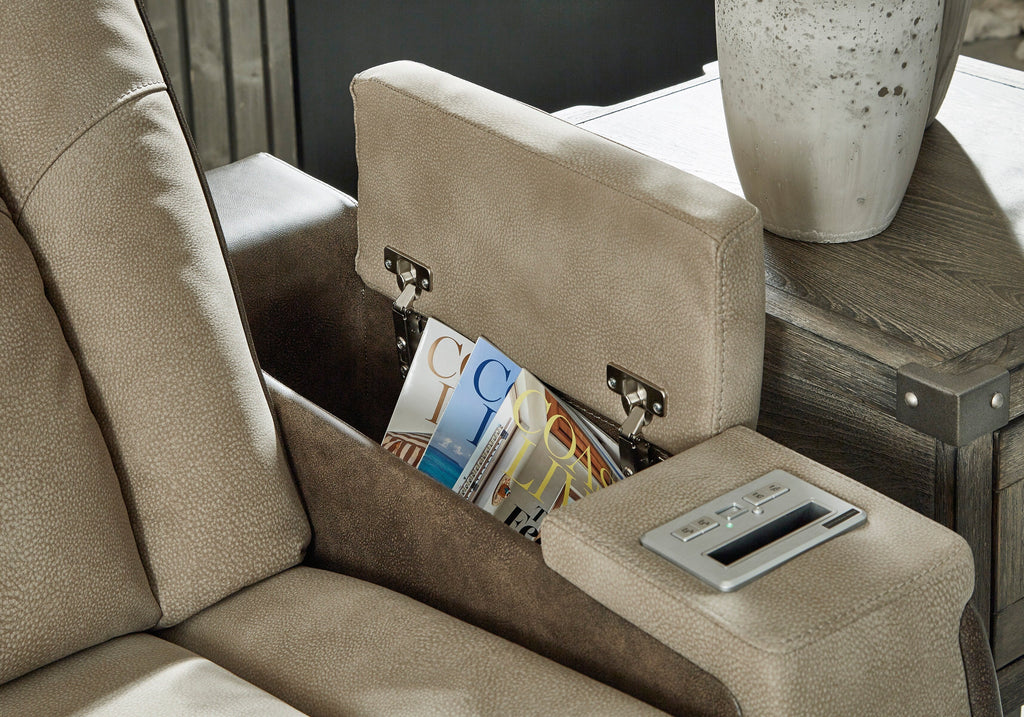 Next-Gen DuraPella Power Reclining Loveseat - Fabric