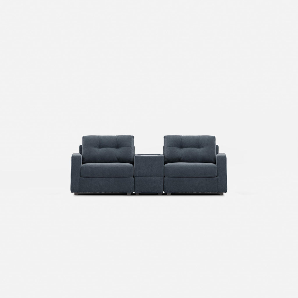 Modular 3-Piece Console Loveseat