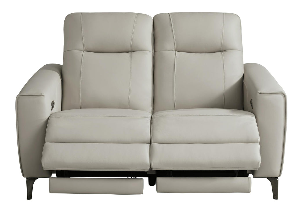 Parkside Heights Leather Power Reclining Loveseat - Indoor