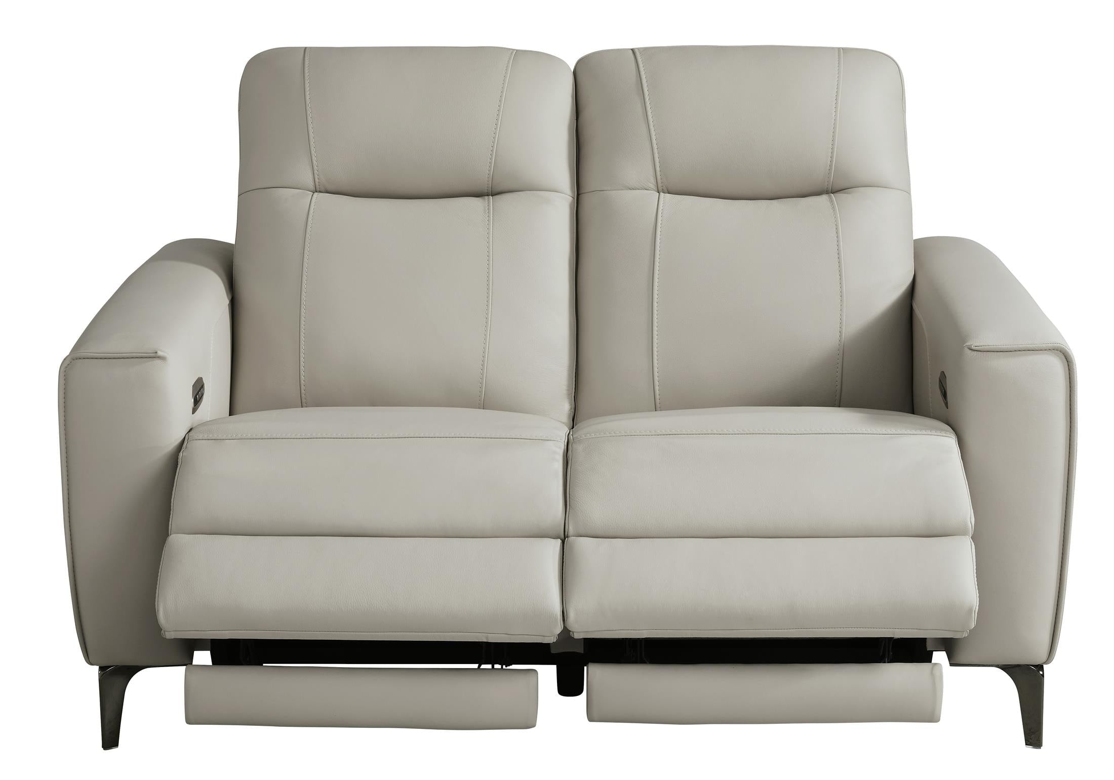 Parkside Heights Leather Power Reclining Loveseat - Indoor
