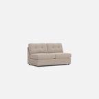 Modular One Armless Full Innerspring Sleeper Sofa - Fabric