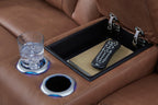 Point Clear Power Reclining Console Loveseat
