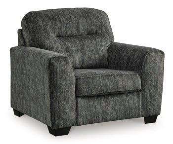 Lonoke Oversized Chair - Gunmetal
