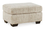 Lonoke Ottoman - Gunmetal