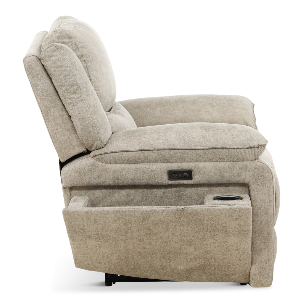Lincoln Power Recliner - Marble
