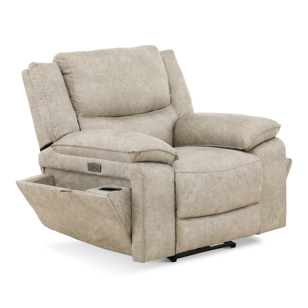 Lincoln Power Recliner - Marble