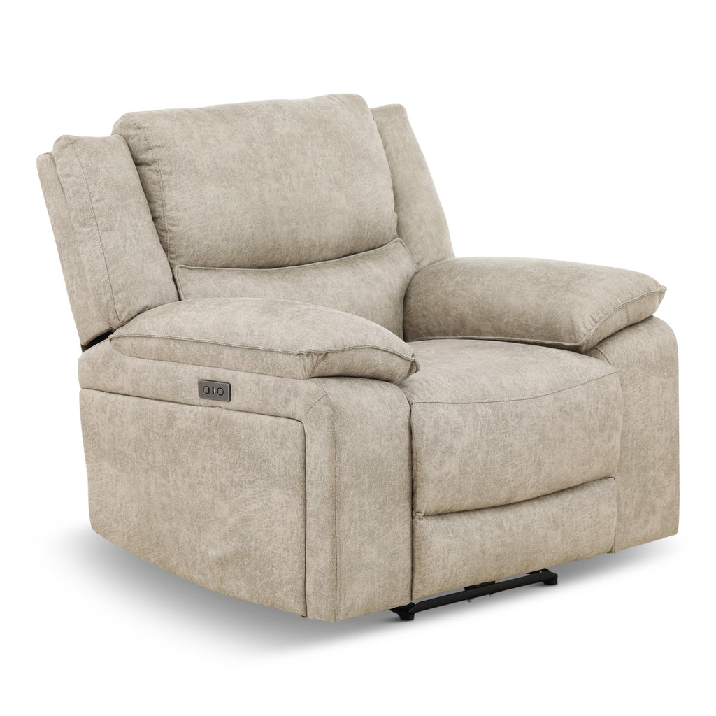 Lincoln Power Recliner - Marble